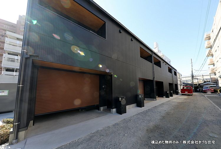 新築 ガレージハウス大宮 RIDE BASE Omiya SOHO事務所利用可能